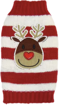 Hundepullover im Winterdesign