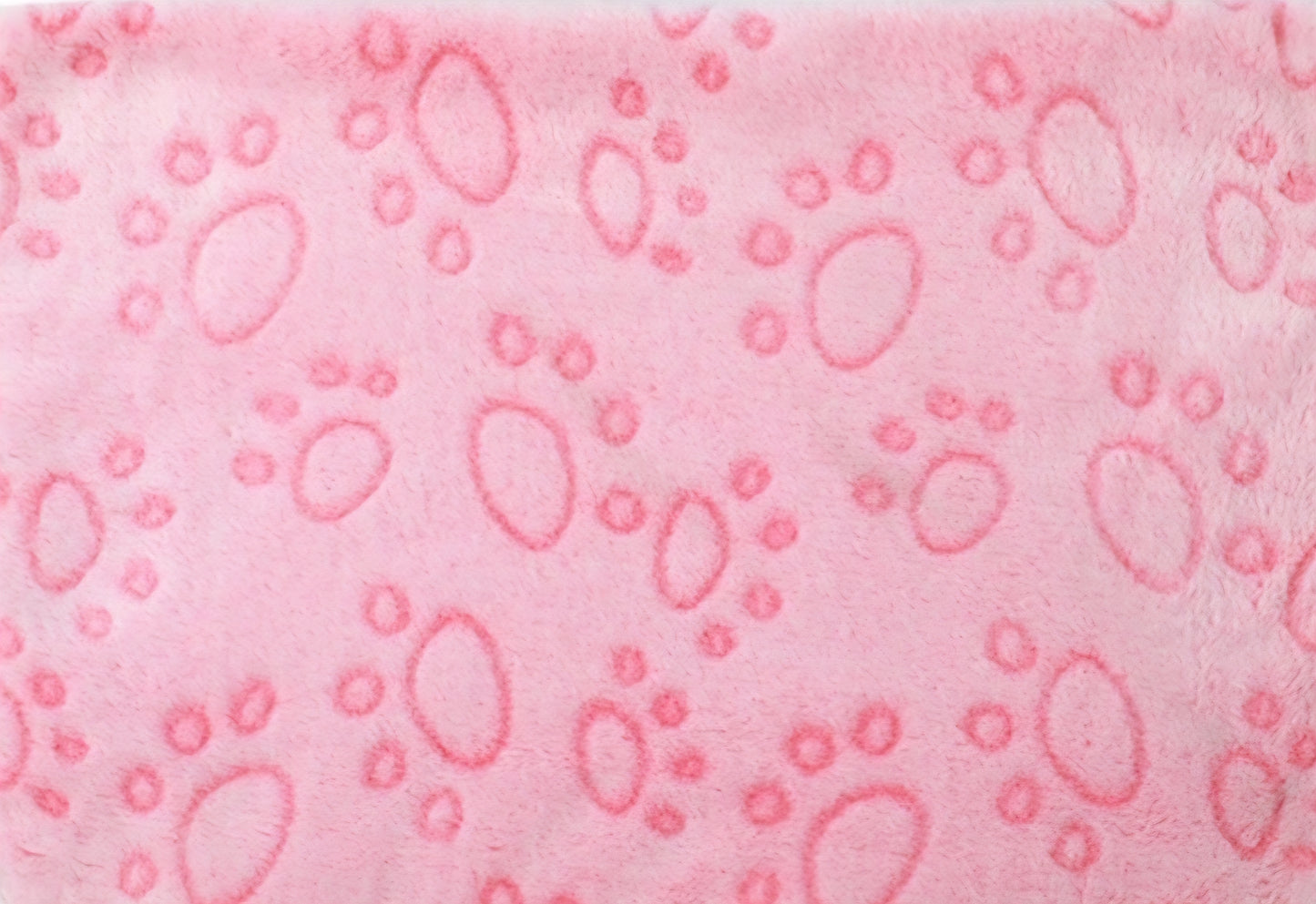 Haustierdecke mit Pfotenmuster