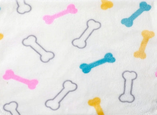 Haustierdecke mit Knochenmuster