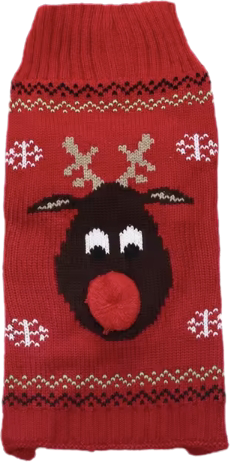 Hundepullover im Winterdesign ❄️