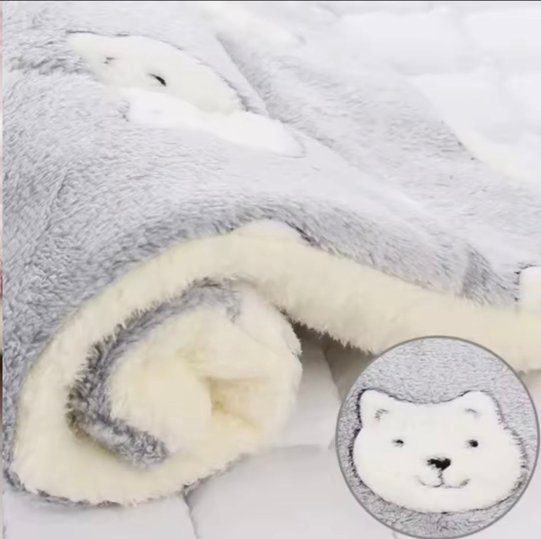 Haustierdecke mit Bärenmuster 🐻