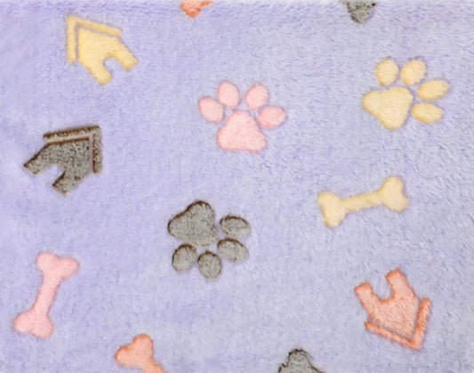 Haustierdecke mit diversen Mustern