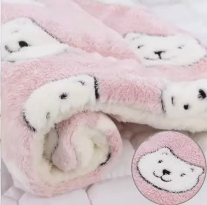 Haustierdecke mit Bärenmuster 🐻